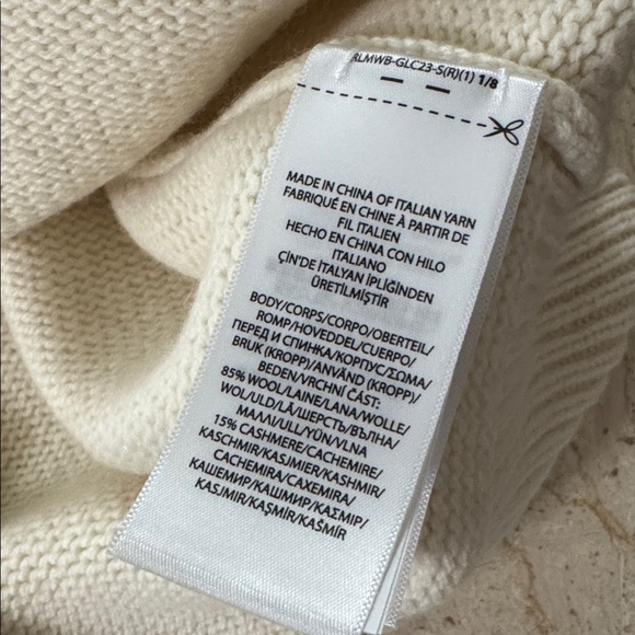 NWT Polo Ralph Lauren Polo Varsity Turtleneck Sweater. M. $348 - Picture 11 of 13